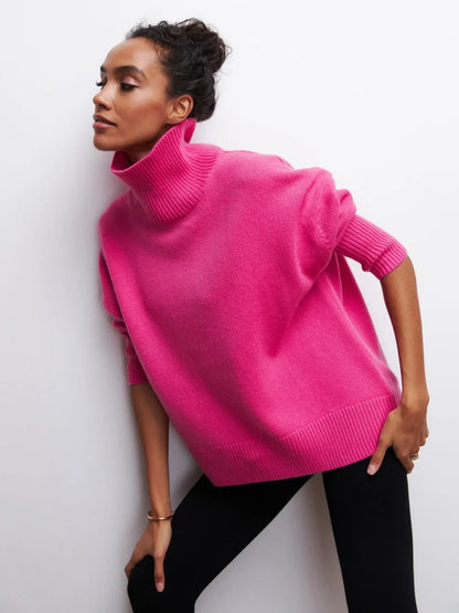 Avery™ - Cozy Knit Turtleneck Sweater