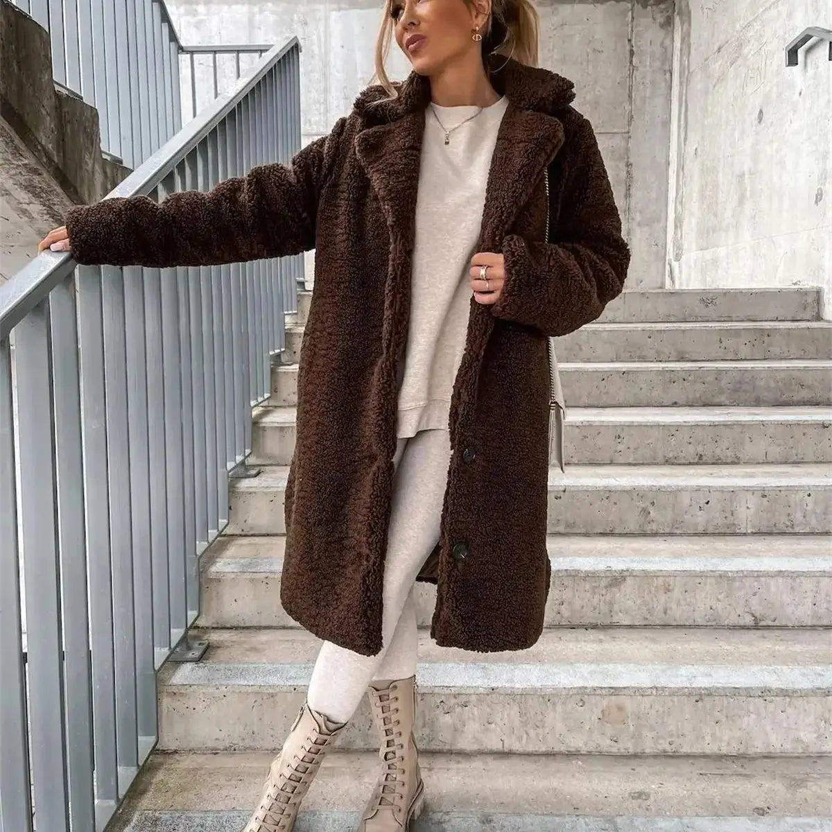 Ava™ - Cozy Teddy Coat for Ultimate Warmth
