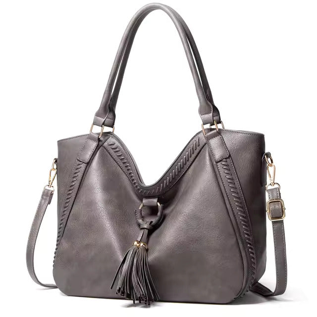 Adeline - Luxe Leather Tote Bag