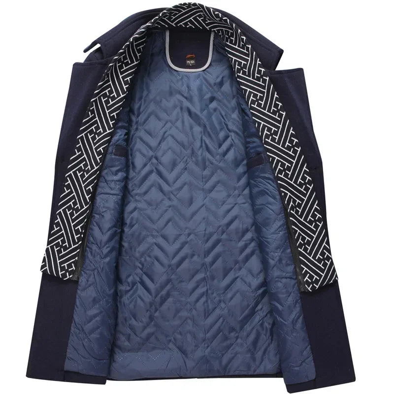 Carter™ | Men's Tailored Overcoat Jacket