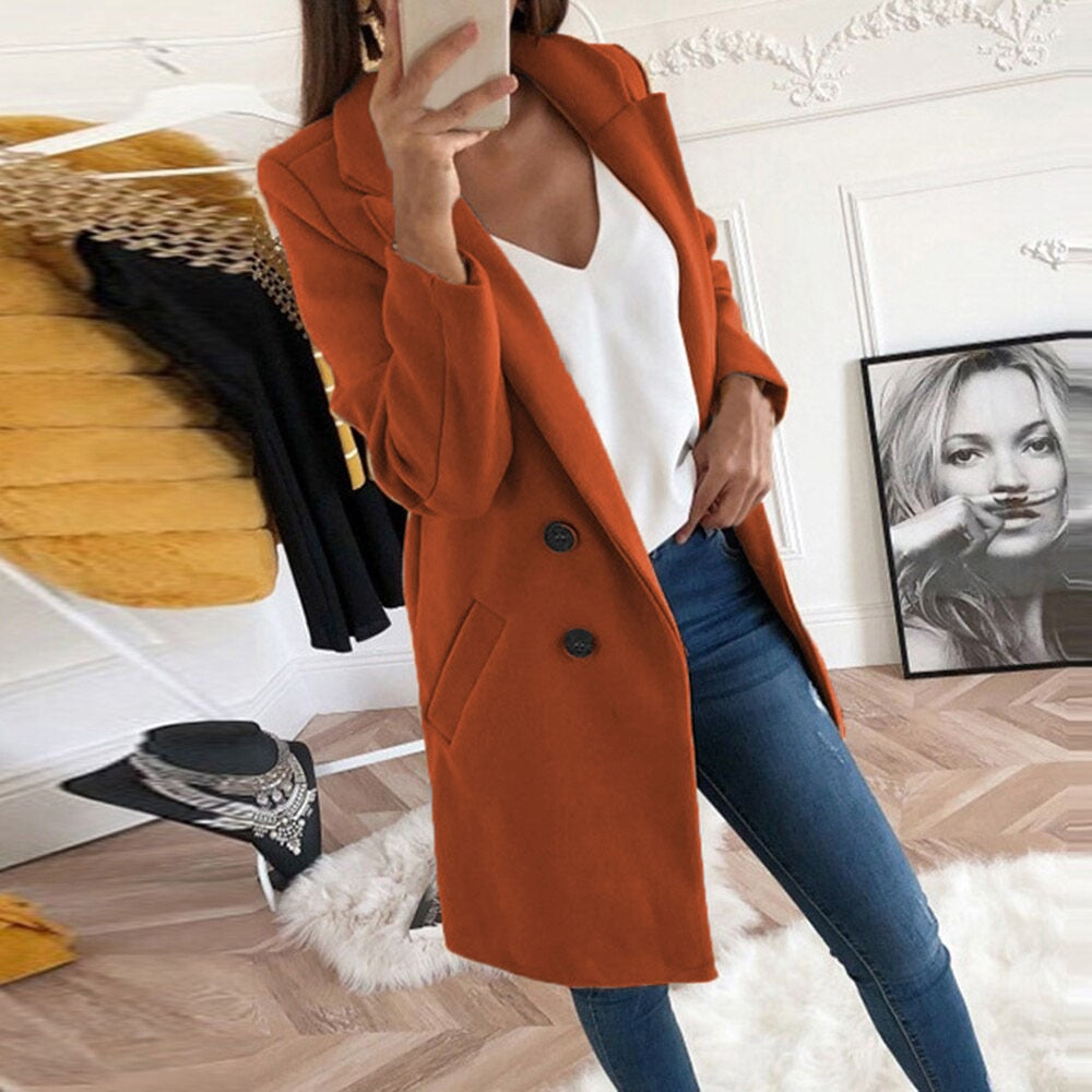 Sienna™ - Timeless Tailored Blazer Jacket