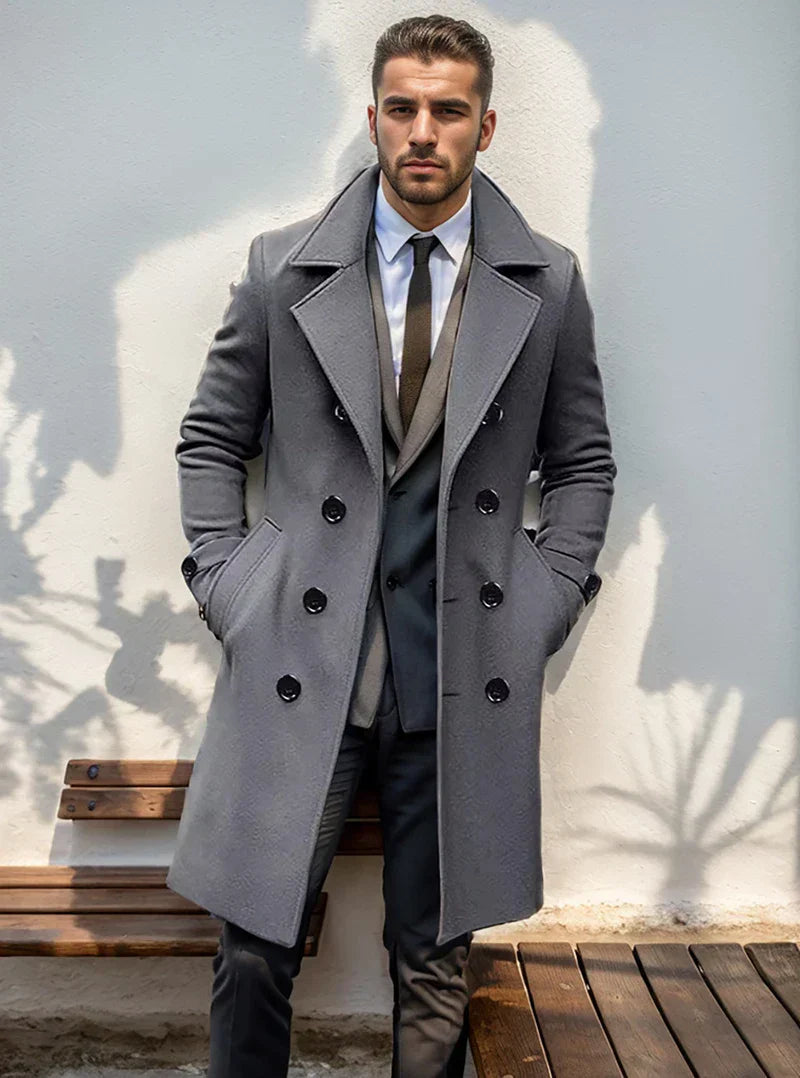Maximus™ | Premium Men's Luxe Trench Coat