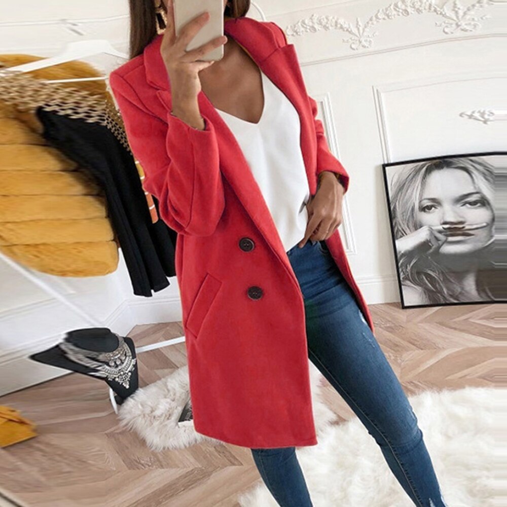 Sienna™ - Timeless Tailored Blazer Jacket
