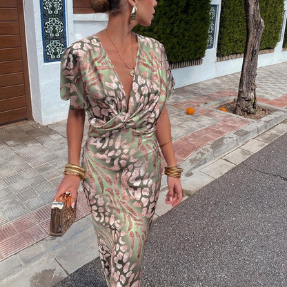 Valencia™ | Radiant Luxe Midi Dress