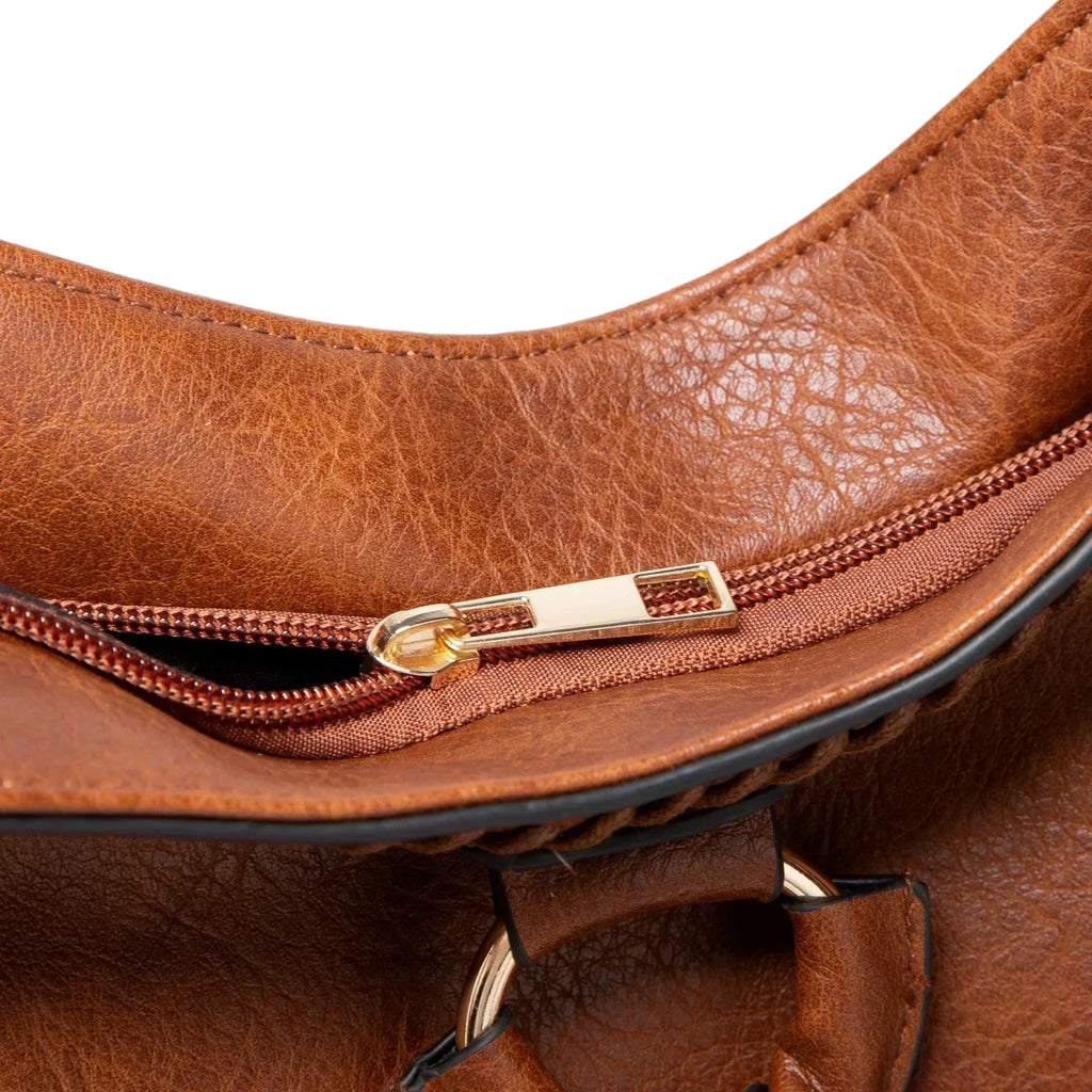 Adeline - Luxe Leather Tote Bag