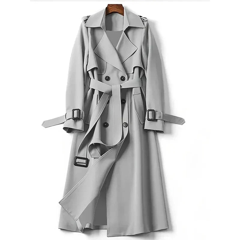 Chloe™ - Timeless Belted Trench Coat