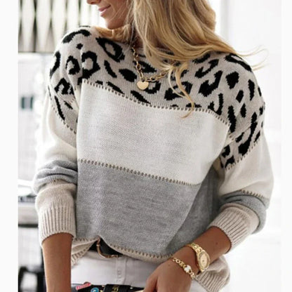 Talia™ Cozy Long Sleeve Knit Sweater