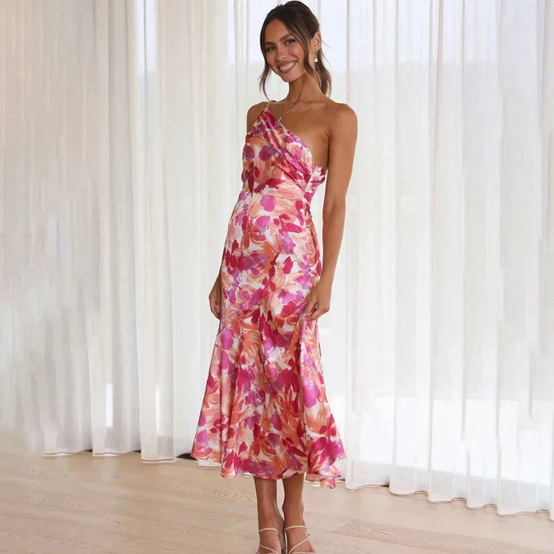 Liza - Elegant One-Shoulder Design