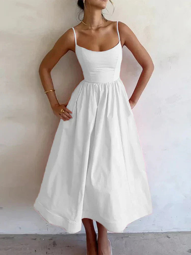 Jolie Satin Summer Gown