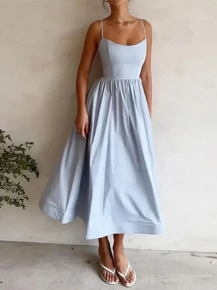 Jolie Satin Summer Gown
