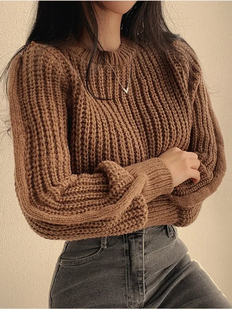 Zamirca™ Chic Long Sleeve Sweater