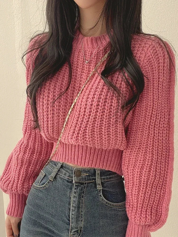 Zamirca™ Chic Long Sleeve Sweater