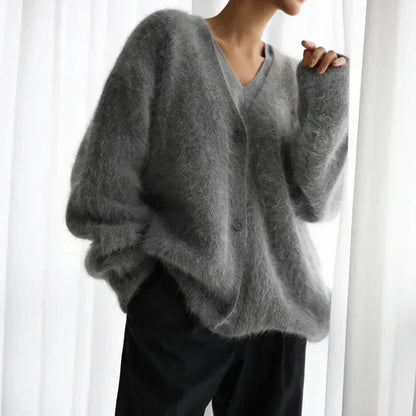 Seren™ - Elegant Plush Knit Cardigan