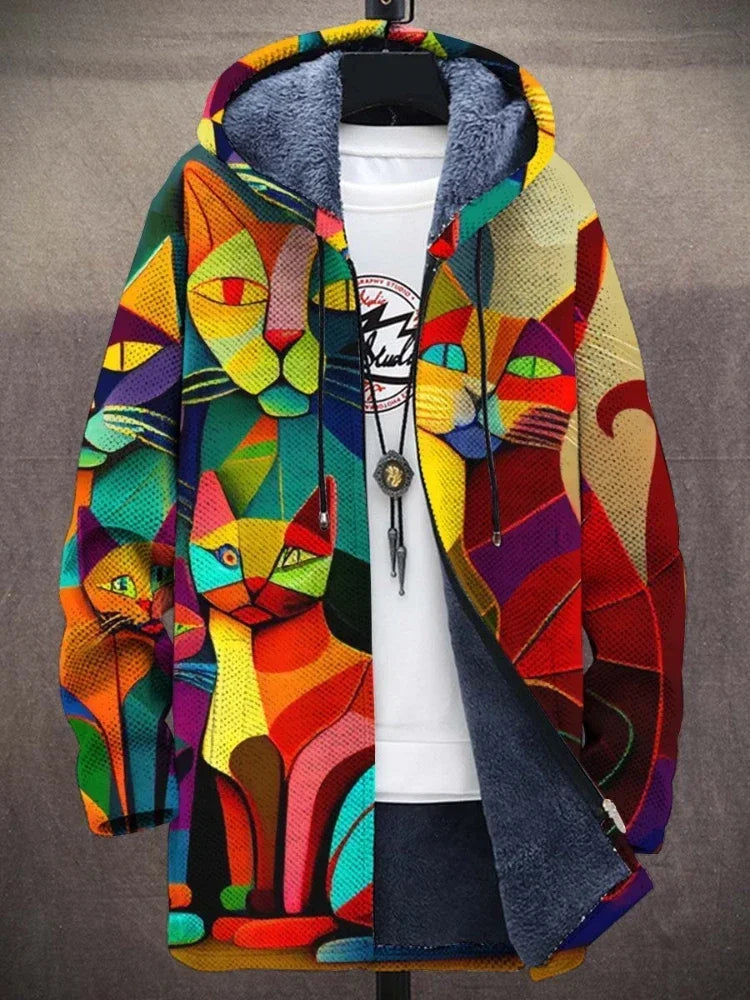 Ferra™ - Creative Fleece Hoodie