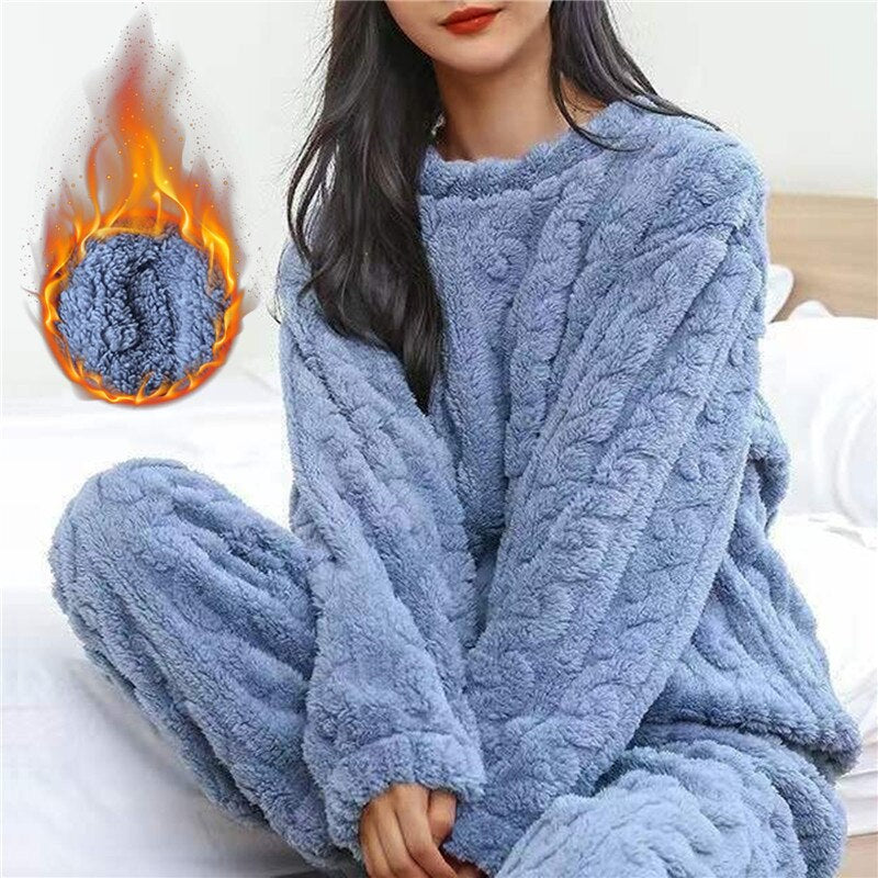 Olivia - Cozy Fleece Pajamas for Women