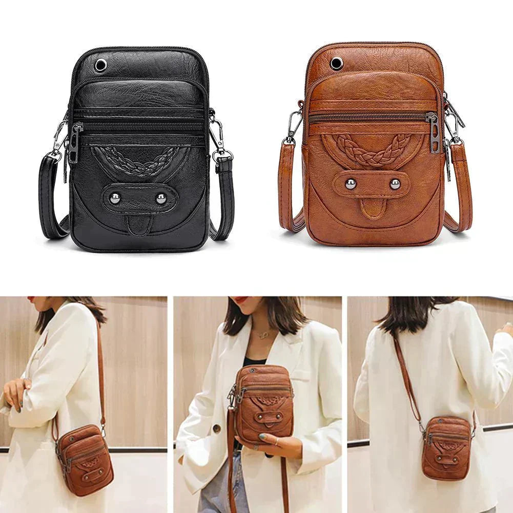 Carice - Classic Leather Handbag