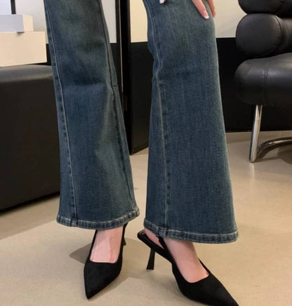 Marlena™ | Nude Slingback Heels with Elegant Slim Heel