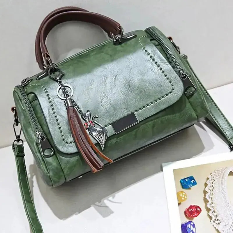 Stella - Elegant Leather Shoulder Bag