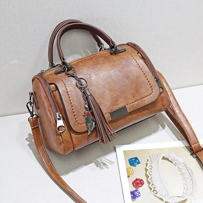 Stella - Elegant Leather Shoulder Bag