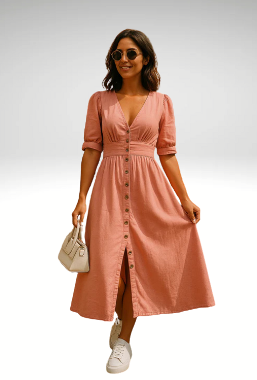 Elana – Chic Denim Sophistication