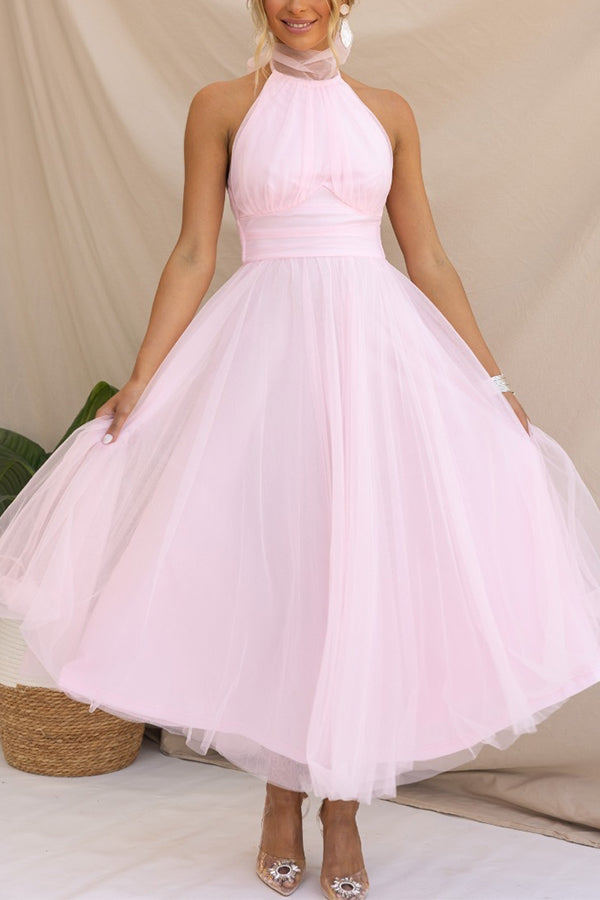 Mavy - Maxi Dress with Skirt