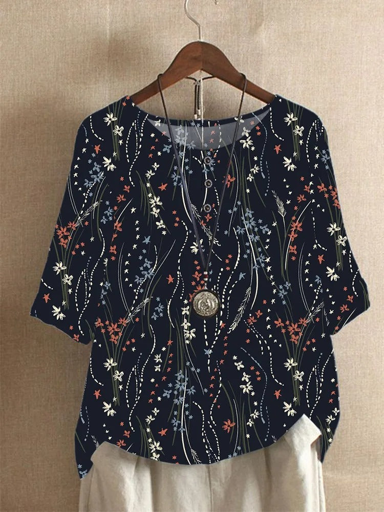 Mirella™ Enchanted Floral Blouse