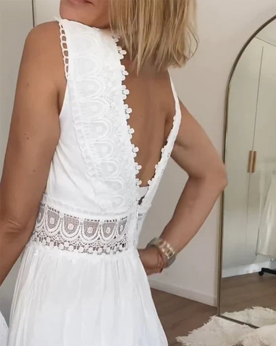 White Dress for a Summer Breeze