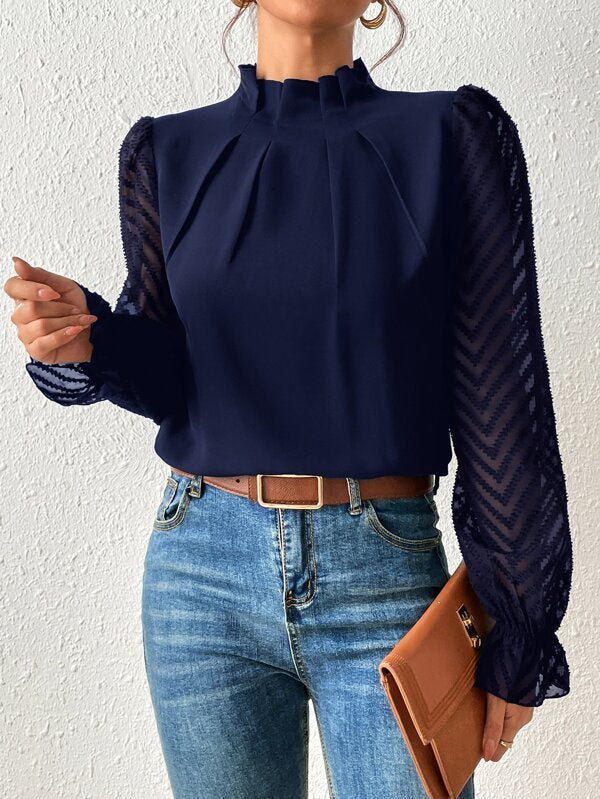 Amelia's Charm - Lace Sleeve Top