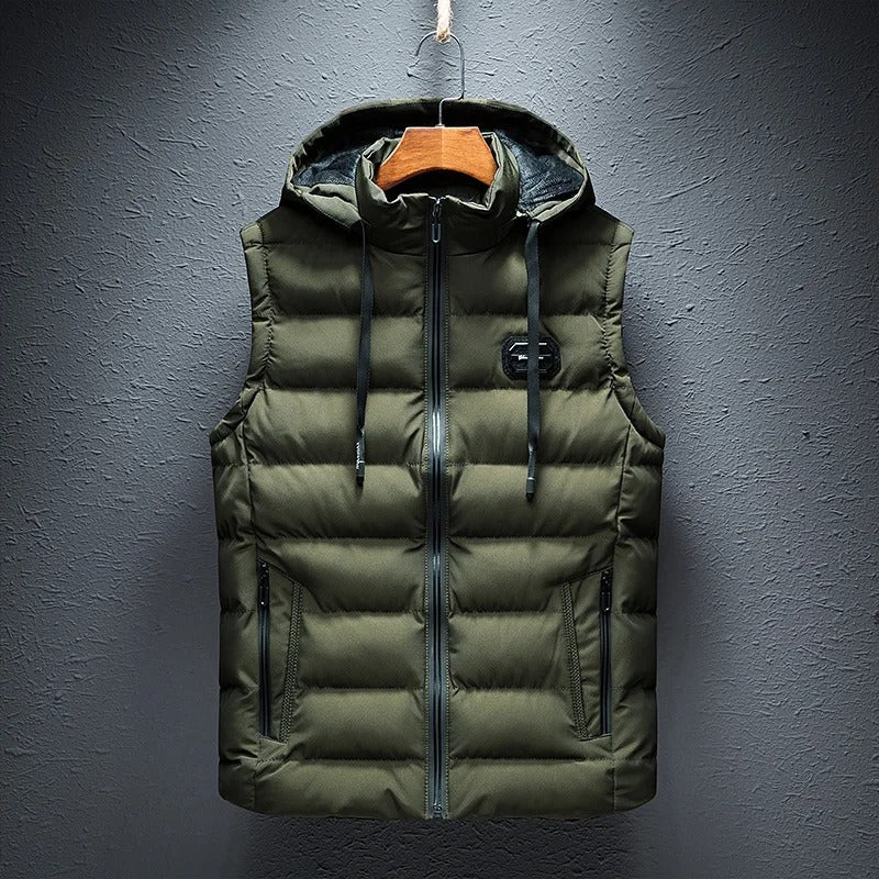 Renzo™ - Stylish Hooded Vest