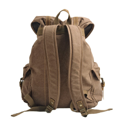 Harold Military-Style Canvas Backpack