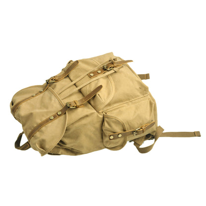 Harold Military-Style Canvas Backpack