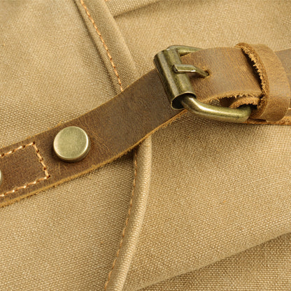 Harold Military-Style Canvas Backpack