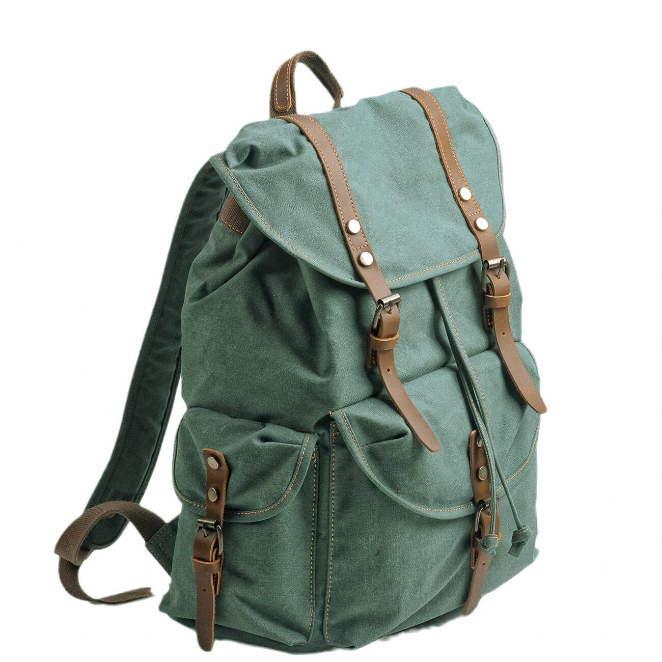 Harold Military-Style Canvas Backpack