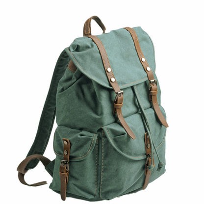 Harold Military-Style Canvas Backpack