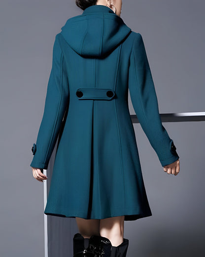 Ophelia™ - Classic Buttoned Overcoat