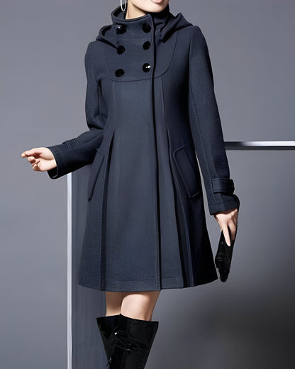 Ophelia™ - Classic Buttoned Overcoat