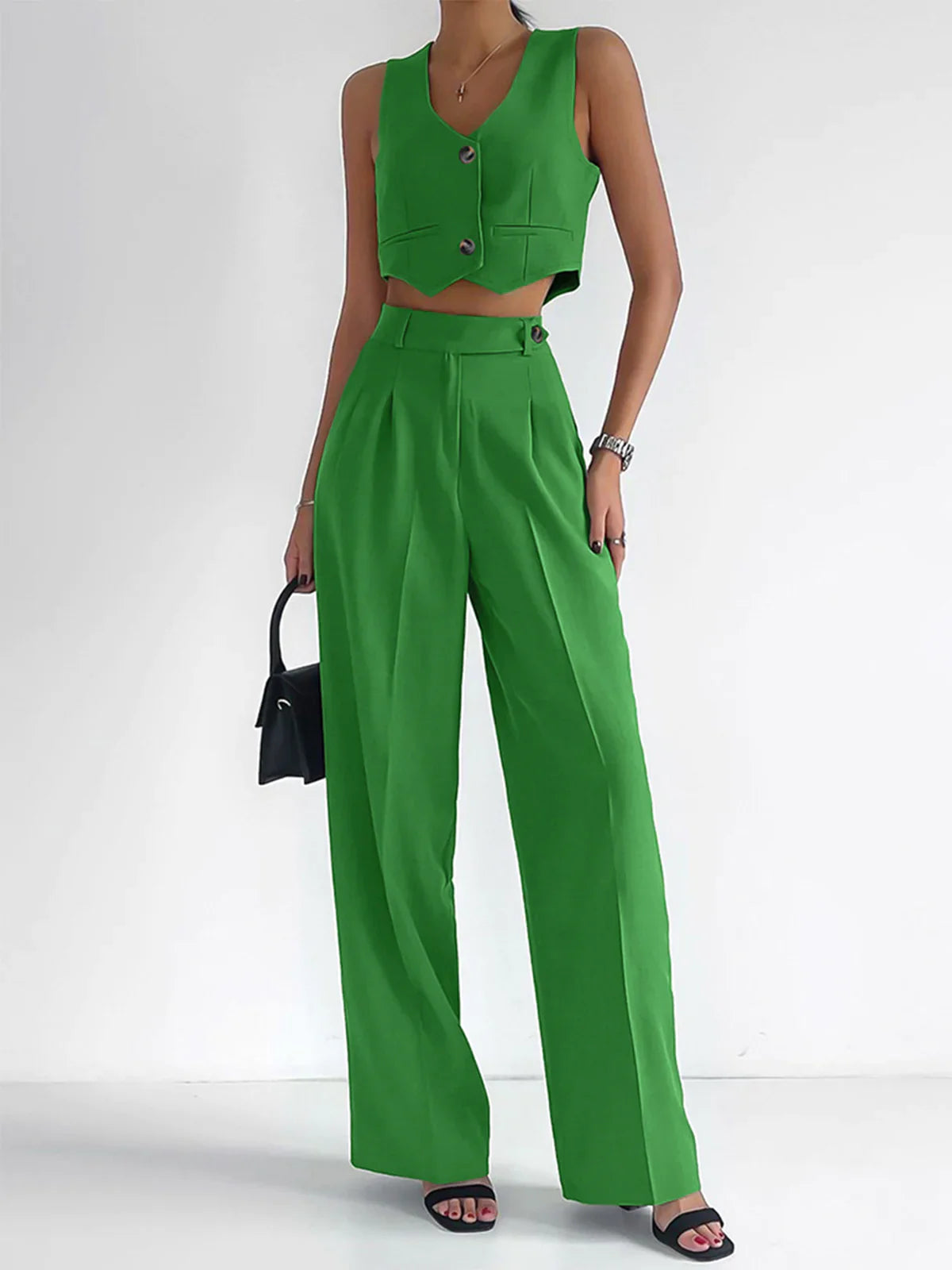 Custom-Fit Waistcoat and Trouser Set