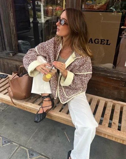 Isabella™ - Classic Floral Vintage Coat