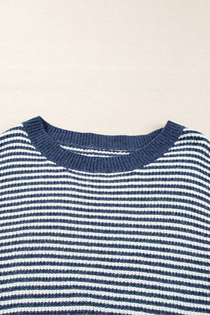 Eva™ Comfy Striped Knit Pullover