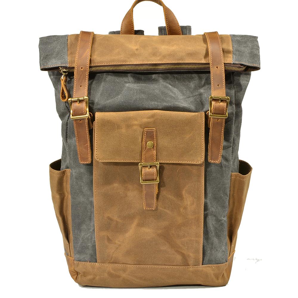 John Men's Canvas Backpack