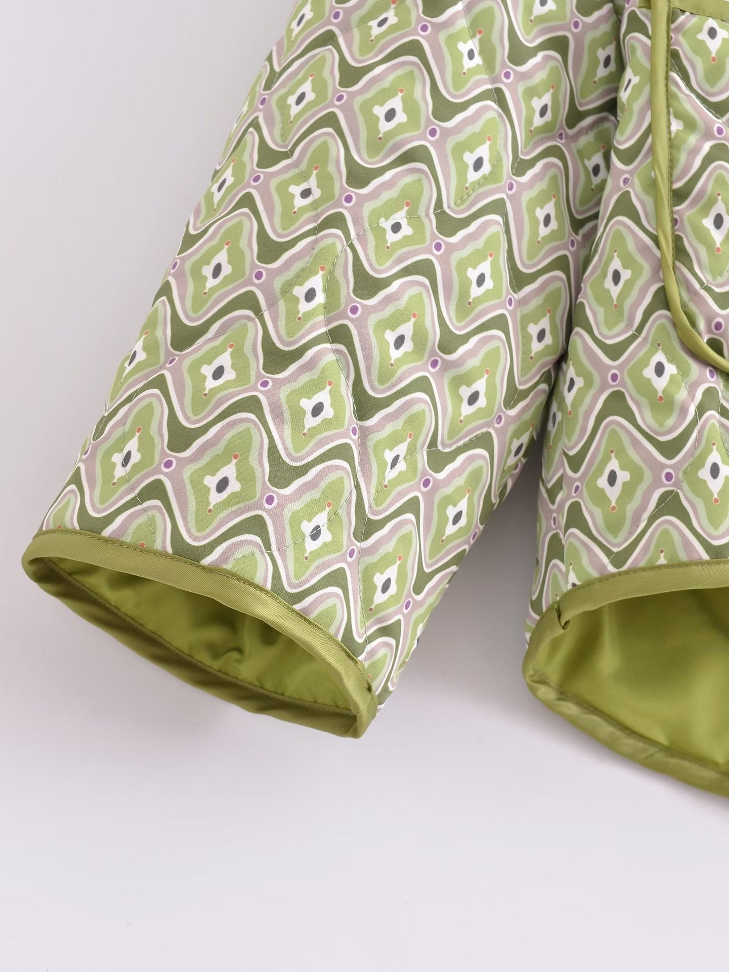 Maya | Quilted Wrap Coat