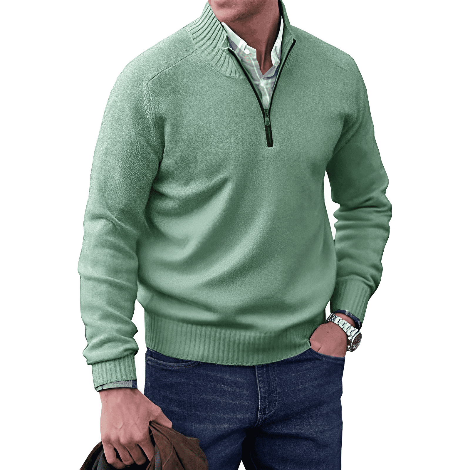 Vincent™ | Chic Zip-Up Pullover