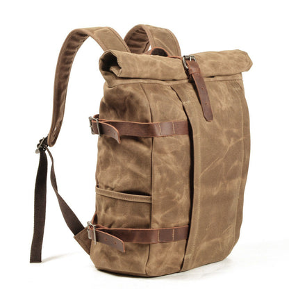 Lucas Canvas Motorcycle Backpack