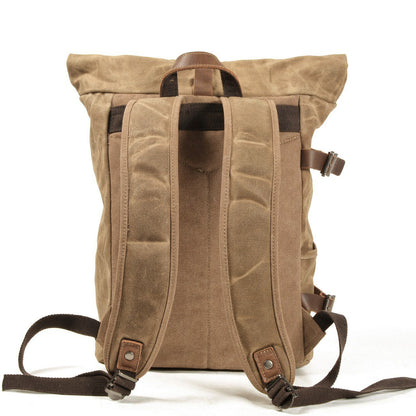 Lucas Canvas Motorcycle Backpack