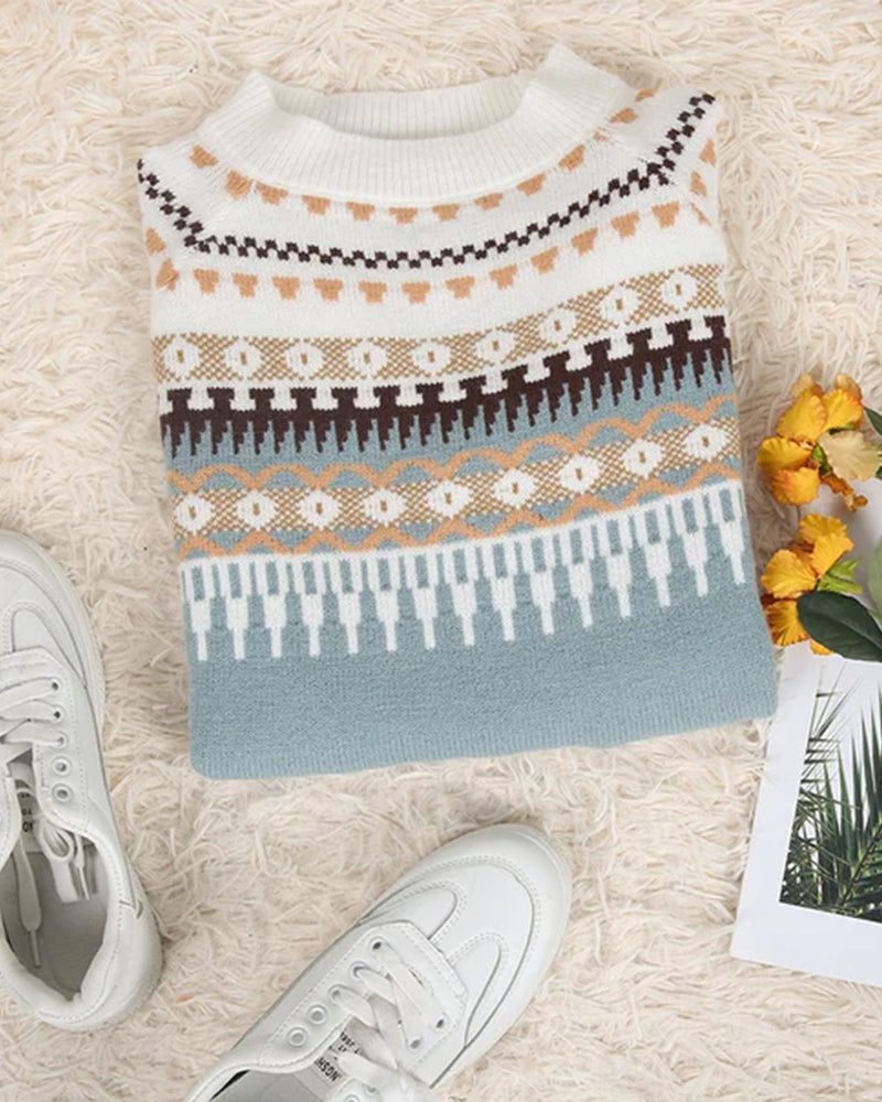 Hazel™ - Nordic Dream Knit Sweater
