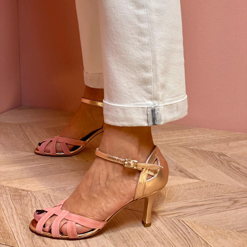 Calista™ | Chic Open-Toe High Heel Sandals