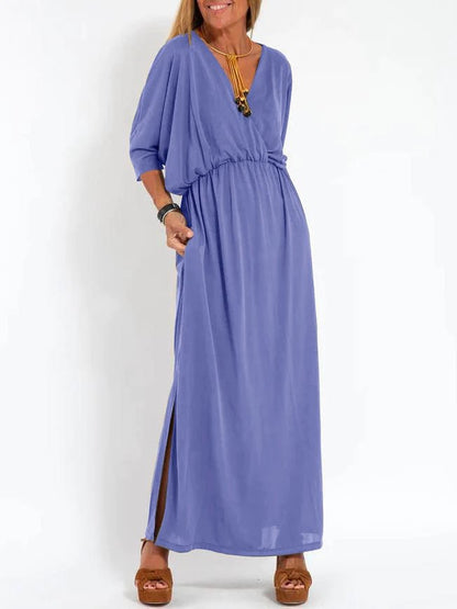 Timeless Elegance: Global Allure Maxi Dress