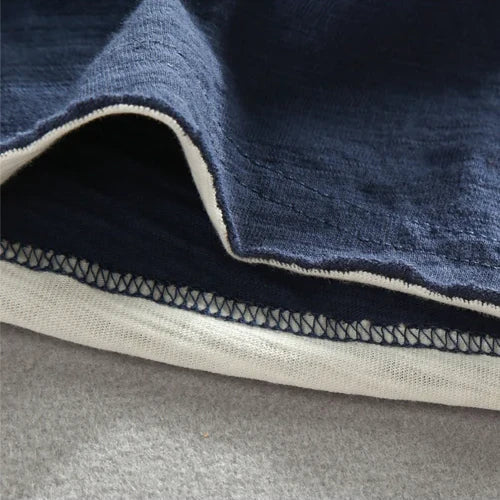 Relaxed Fit Long Sleeve Cotton Shirt