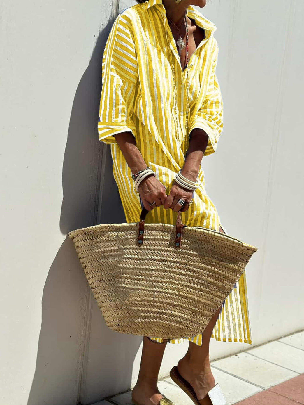 Ava™ Urban Stripes Easygoing Dress