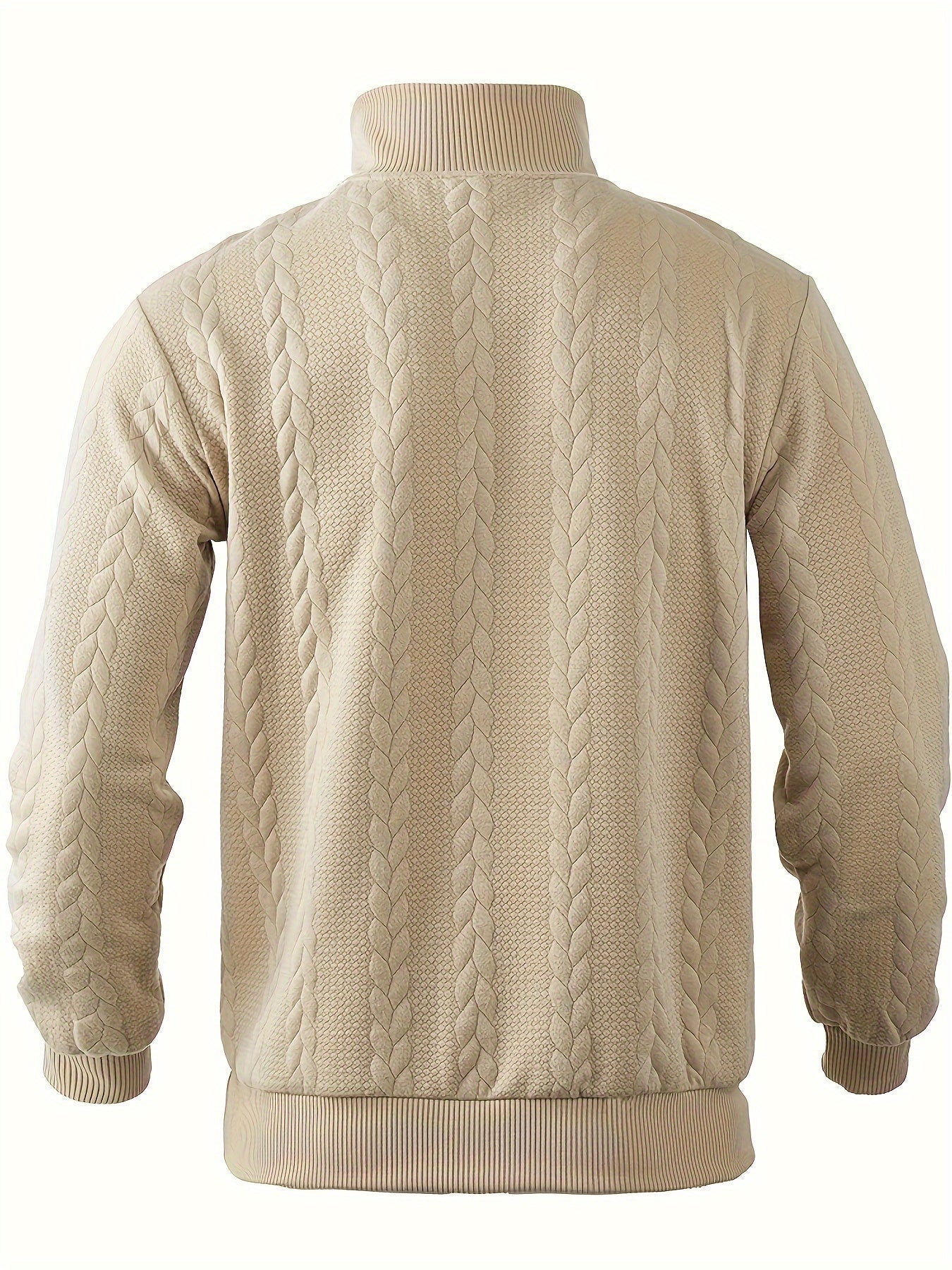 Liam – Classic Zippered Vintage Sweater for Men